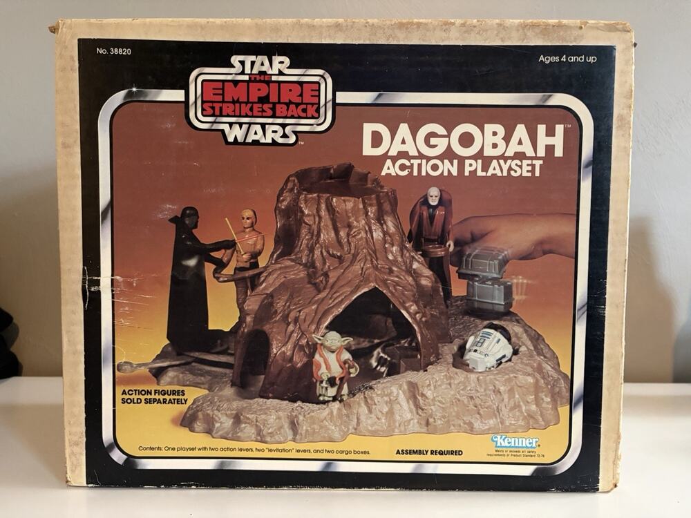 Dagobah Playset, w/ Box, Kenner, Star Wars: The Empire Strikes Back, 1980 (0093)